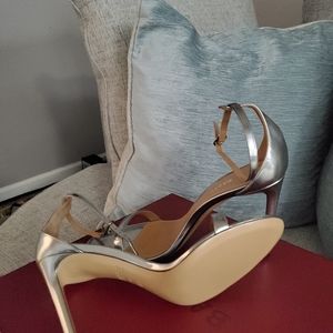 Bally open toe heels